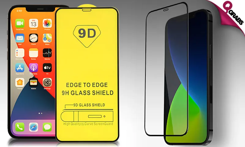 iPhone Tempered Glass Screen Protector!